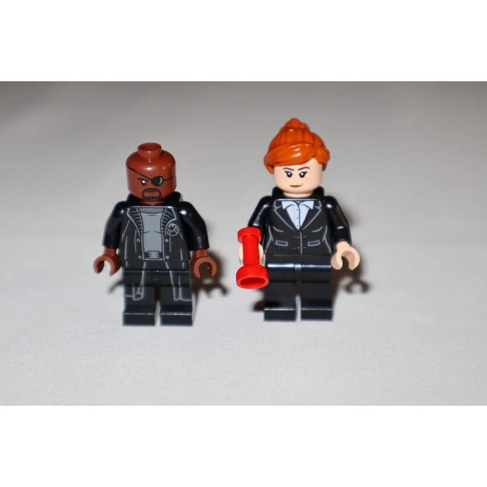 Nick Fury Pepper Potts Platform/Stage 76216 Infinity Saga LEGO Marvel Minifigure